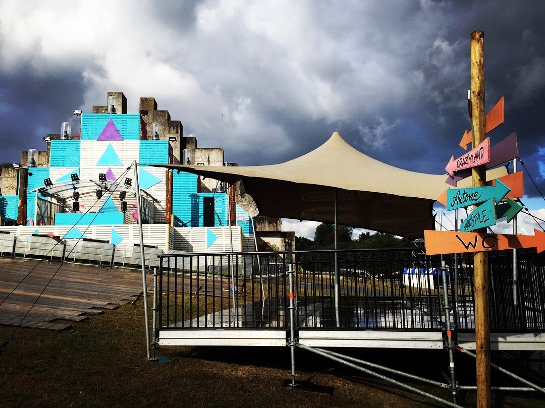 Alphatentevent-festival-festivaltent-stage-Dance Valley Festival-stretchtent-flextent 5x7,5 meter-Spaarnwoude
